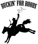 Buckin For Boobs Logo