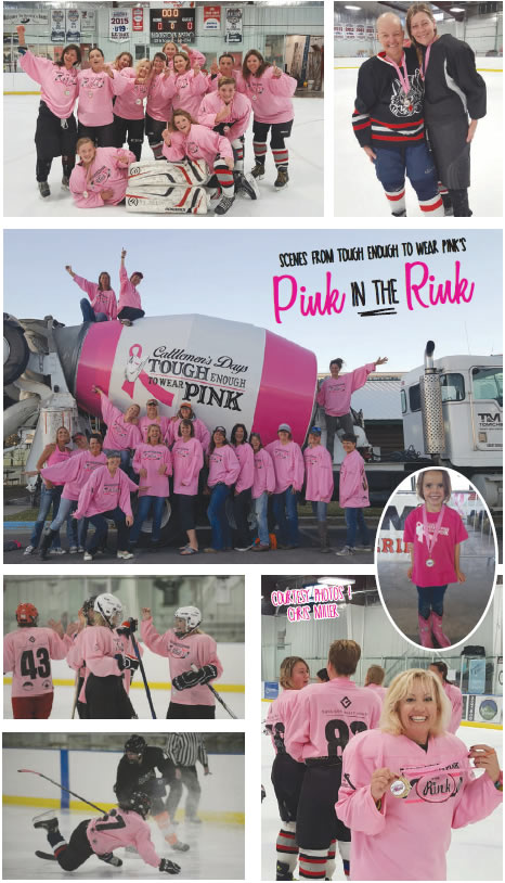 Crested Butte News Scenes from Pink in the Rink