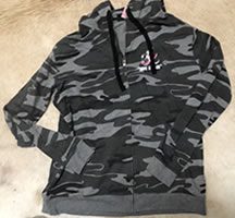 Camp Zipper Hoodie Back