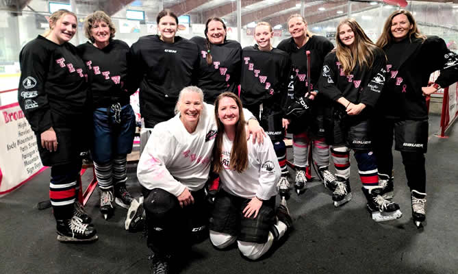 2022 Pink in the Rink Players