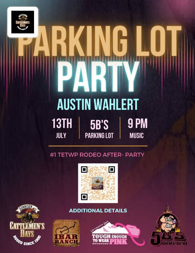 2023 Parking Lot Party Poster