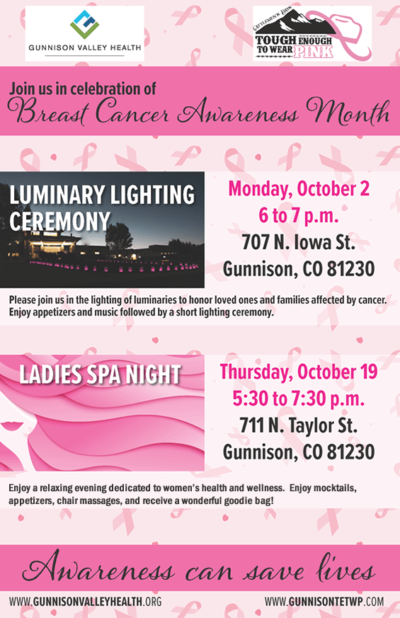 October Breast Cancer Awareness Events